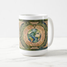  Heart of Gaia - Celtic Tree of Life Mug