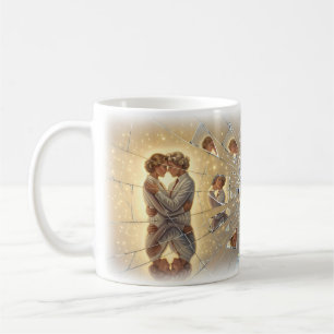 Heart of Glass Shattered Love Journey Mug