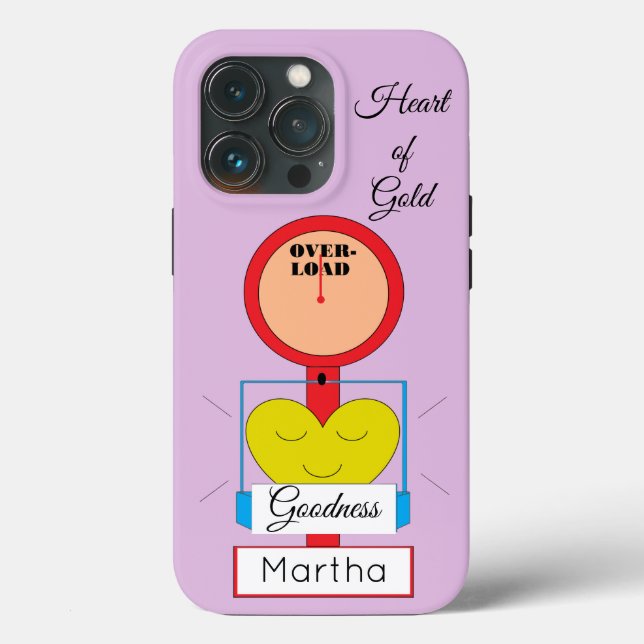 Heart of Gold Case-Mate iPhone Case (Back)