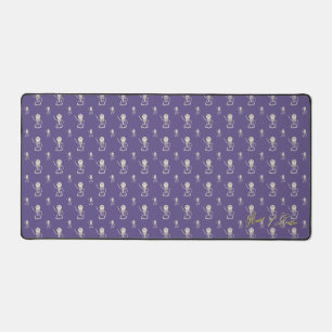 Heart of Gold Desk Mat