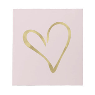 Heart of Gold Notepad