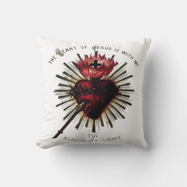 Heart Of Jesus American MoJo Pillows (Front)