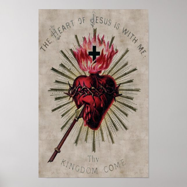 Heart Of Jesus Poster (Front)