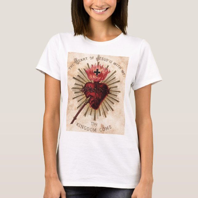 Heart of Jesus (small) T-Shirt (Front)