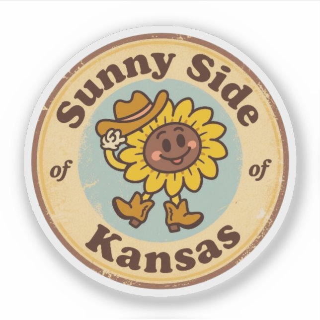 Heart of Kansas_ Sunflower Prairie Charm Vintage  (Front)