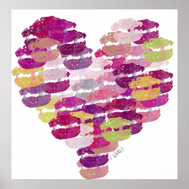 Heart of Kisses Poster (Front)