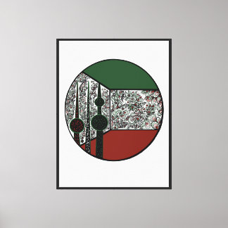 Heart of Kuwait  Canvas Print