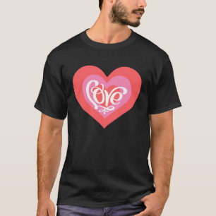 Heart of Love Valentine s Day Men Women T-Shirt