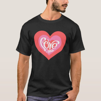 Heart of Love Valentine s Day Men Women T-Shirt