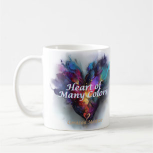 Heart of many colors— Corazón Mestizo Mug