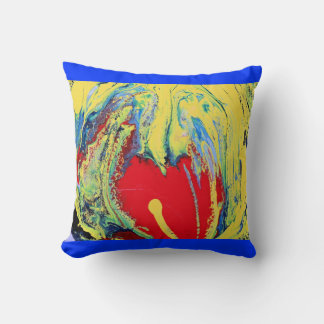 HEART OF MARBLE THROW PILLOW