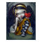 Heart of Nails ART PRINT gothic Valentine fairy