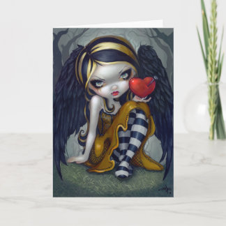 "Heart of Nails" Greeting Card