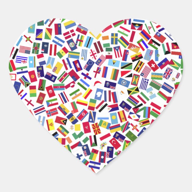 heart of nations stickers (Front)