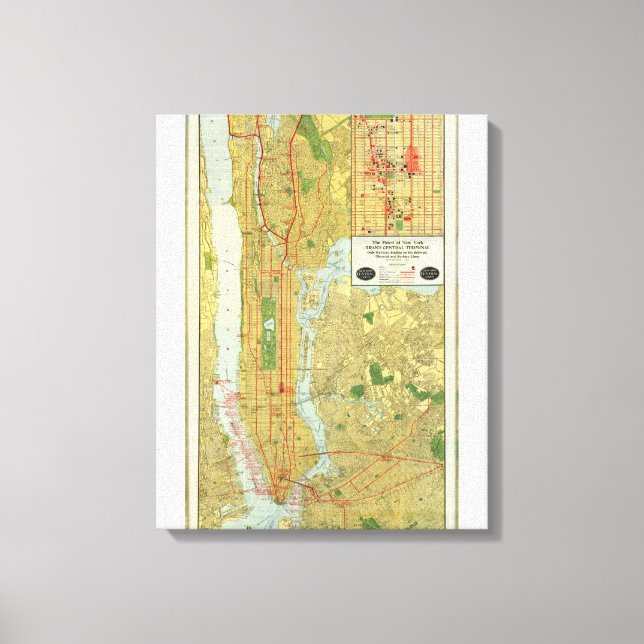 Heart of New York Canvas Print (Front)