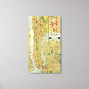 Heart of New York Canvas Print