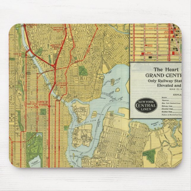 Heart of New York Mouse Pad (Front)