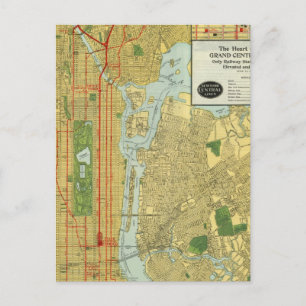 Heart of New York Postcard