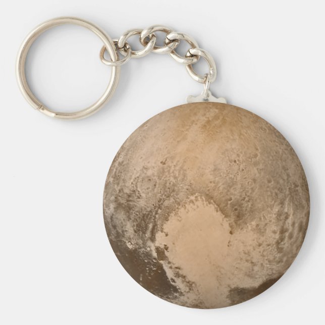 Heart of Pluto Keychain (Front)