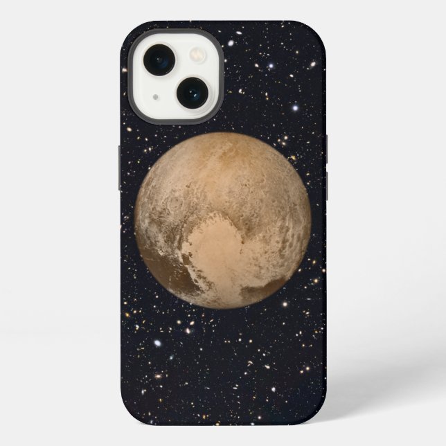 Heart of Pluto Starry Sky iPhone Case (Back)
