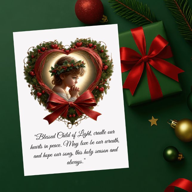 Heart of Prayer, Crown of Holly Card (Créateur téléchargé)