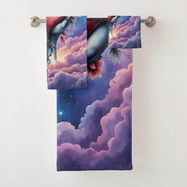 Heart of Quiet Magic Bath Towel Set (Insitu)