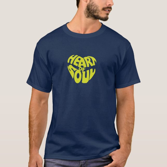 Heart Of Soul Yellow T-Shirt (Front)