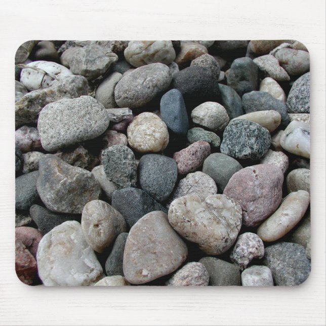 Heart of Stone on Rock Pile Mousepad (Front)