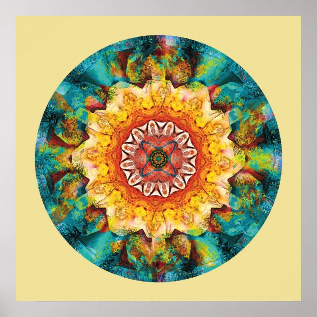 Heart of Surrender Mandala 4 Poster (Front)