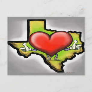 Heart of Texas Postcard