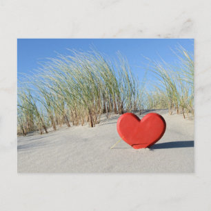 heart of the beach postcard