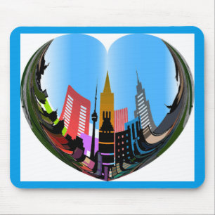 HEART OF THE CITY MOUSE PAD