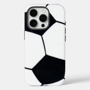 Heart of the Game   "I Love Football" (Soccer) Art iPhone 16 Pro Case