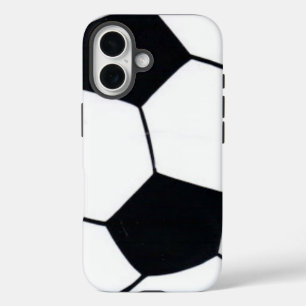 Heart of the Game   "I Love Football" (Soccer) Art iPhone 16 Case