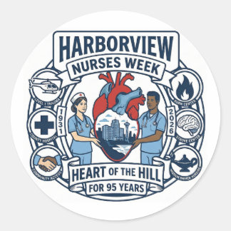 Heart of the Hill Sticker (Design A)