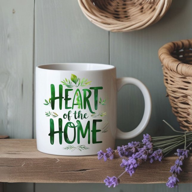 Heart of the Home | Personalized Name Mug (Creator Uploaded)