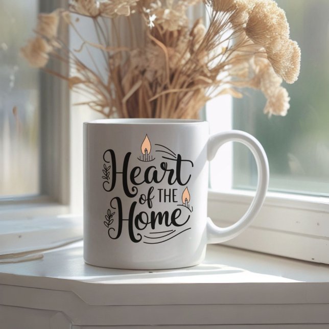 Heart of the Home | Personalized Name Mug (Creator Uploaded)