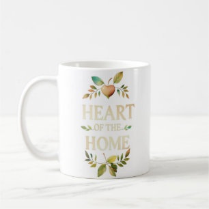 Heart of the Home Personalized Name Mug