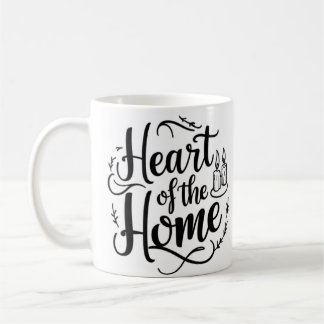 Heart of the Home | Personalized Name Mug