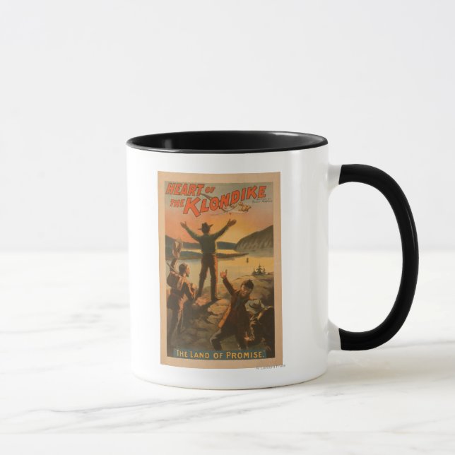 Heart of the Klondike "Land of Promise" Mining Mug (Right)