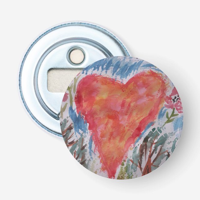 Heart of the Planet Bottle Opener (Front)