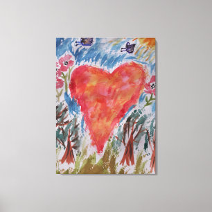 Heart of the Planet Canvas Art