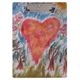 Heart of the Planet Clipboard