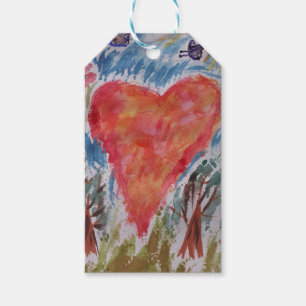 Heart of the Planet Gift Tag