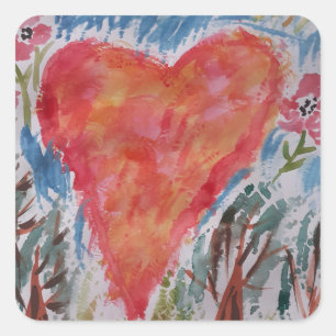 Heart of the Planet Sticker