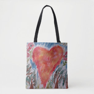 Heart of the Planet Tote Bag