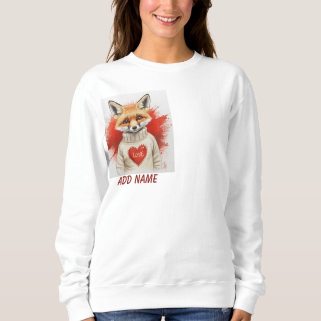 Heart of the Vixen  Sweatshirt (Front)