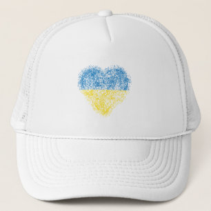 Heart of Ukraine Trucker Hat