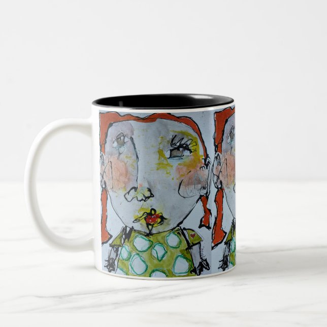 Heart on Sleeve 11oz Mug (Left)