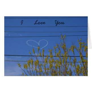Heart on the sky